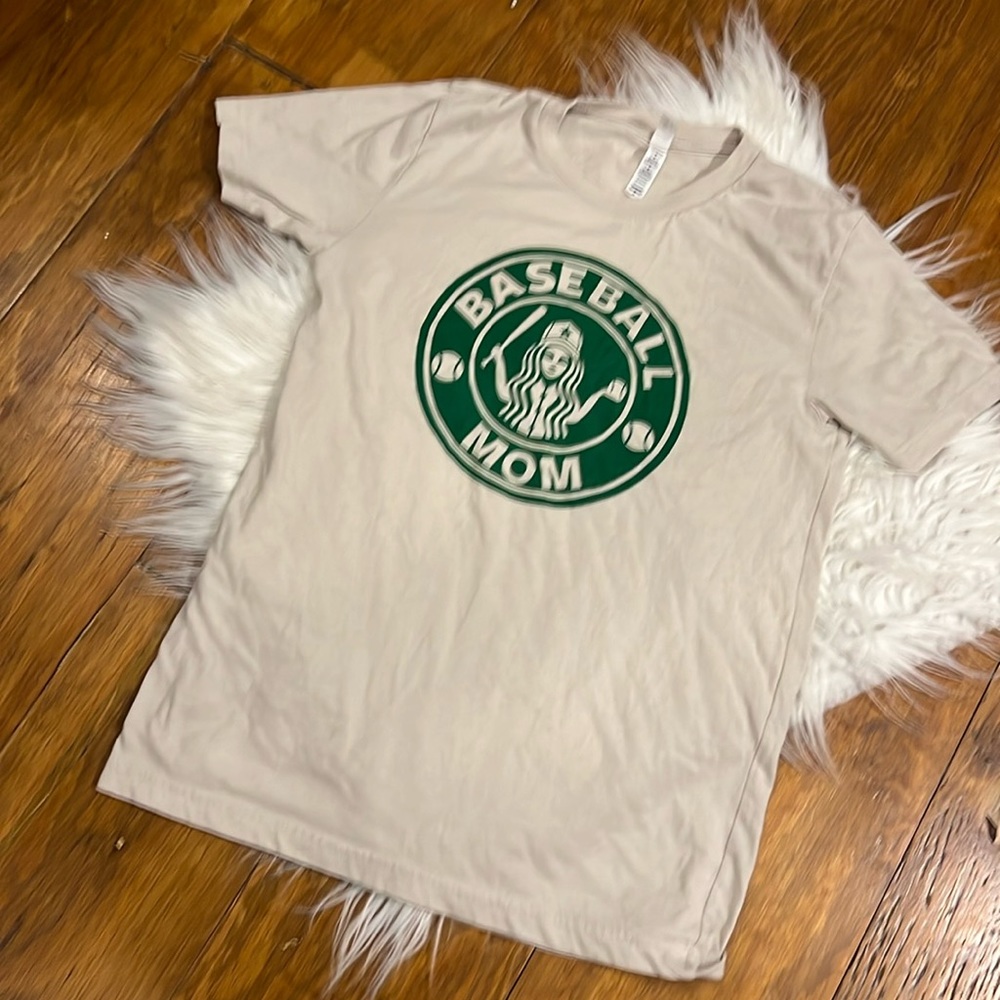Baseball mom tee